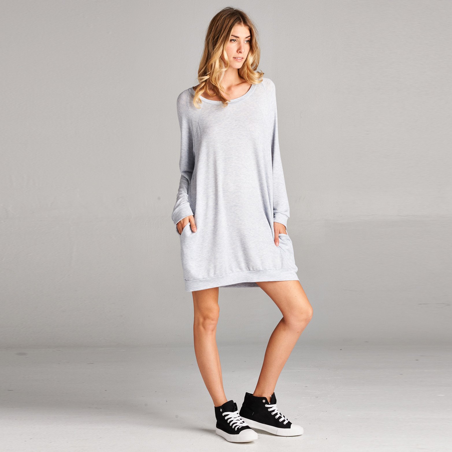 Baby French Terry Sweatshirt Dress 