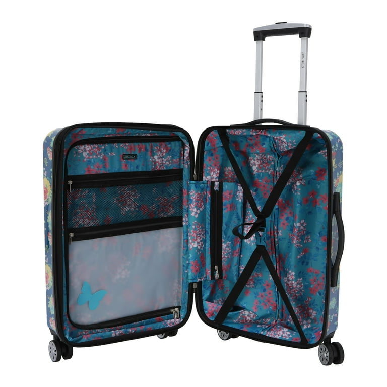The Pioneer Woman 21 Hardside Carry On Luggage Fancy Flourish Walmart