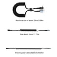 thumbnail image 5 of Type C To Type C Elbow Cable Fast Charging and Data Transfer Coiled 60W Power Delivery for Multiple Devices, 5 of 14