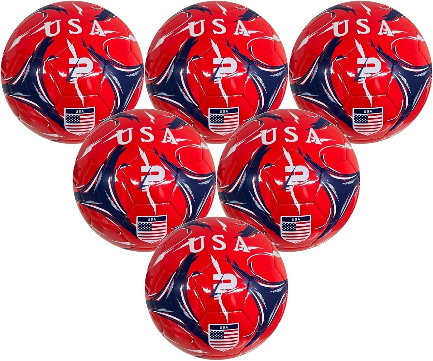 MIKASA SPORTS USA BALL - SOCCER - SIZE 5 - SET OF 6 - Walmart.com