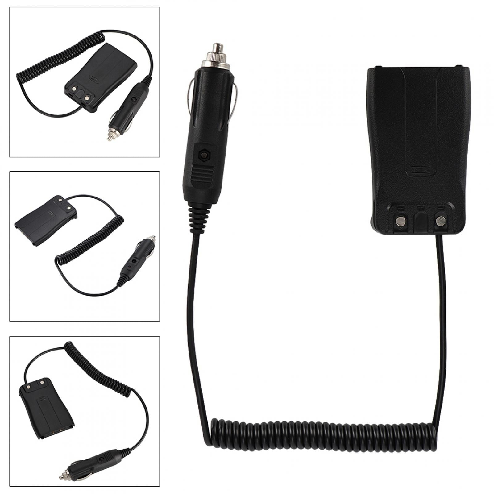 Car  Battery Adapter, Battery  Portable Durable Convenient With Charger Adapter For BF-666S/777s/888s
