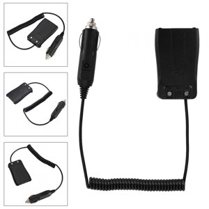 Adaptateur de batterie de voiture, Portable batterie pratique durable avec chargeur adaptateur pour BF-666S/777s/888s