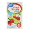 Great Value Sugar-Free Cherry Limeade Drink Mix, 0.78 Oz., 10 Count