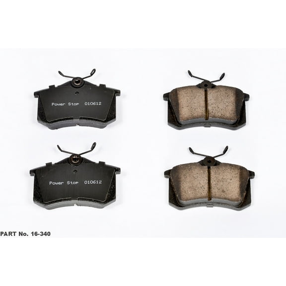 Power Stop Rear Z16 Evolution Ceramic Brake Pads 16-340 Fits select: 2017-2018 VOLKSWAGEN JETTA, 2012-2015 VOLKSWAGEN JETTA SE