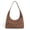 Crescent Brown, variant on NCY Studded Hobo Bags for Women Soft Vegan Leather Studded Shoulder Handbag Slouchy Tote Purses