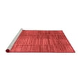 thumbnail image 2 of Ahgly Company Machine Washable Indoor Rectangle Abstract Red Contemporary Area Rugs, 2' x 5', 2 of 4