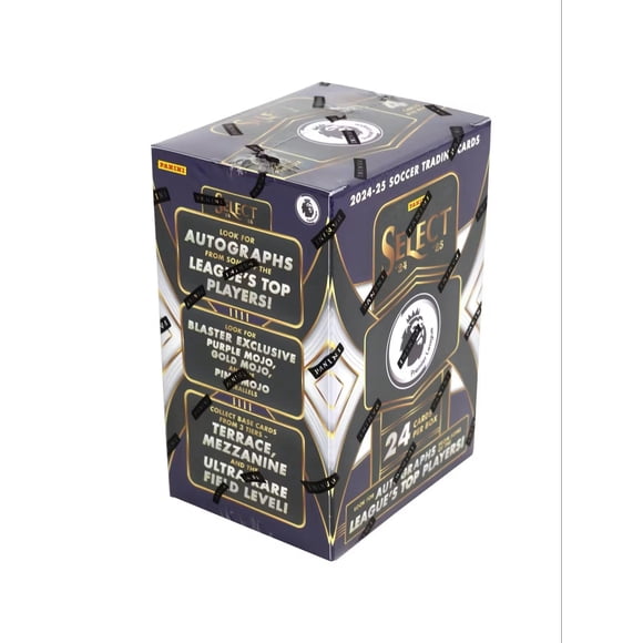 2024-25 Panini Select Premier League Soccer Trading Cards Blaster Box
