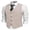 Champagne, variant on Men's Formal Waistcoat Regular Fit Business Dress Vest 4 Button