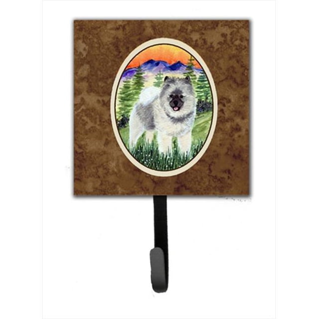 Keeshond Porte-Laisse Ou Crochet pour Clé