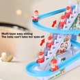 thumbnail image 6 of Gifts for Kids! Fwttom Toy Cars, Santa Claus Slide Rail Car Automatic Stair Climbing Cute and Lovely Children's Toys Relieve Stress and Puzzle Toys, 6 of 8