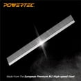 thumbnail image 5 of POWERTEC 3PK 6 inch Jointer Blades for Delta 37-190 37-195 37-205 37-220 37-275X, JET JJ-6CS Jointer, Replacement for Delta 37-658, JET 708457K Jointer Knive (14803), 5 of 8