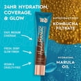 thumbnail image 2 of Urban Decay Hydromaniac Tinted Moisturizer - 24HR Hydrating & Glowy Medium Coverage Foundation - With Kombucha Filtrate Marula Oil - Lightweight, Dewy Skin Finish 90 (ultra deep warm), 2 of 8
