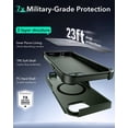 thumbnail image 4 of Funda ESR para iPhone 16e Cyber Series con MagSafe Army Green, 4 of 8