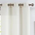 thumbnail image 1 of Cortinas Jinchan de Lino Texturizado Marfil 228x229 cm para Sala de Estar, 1 of 6