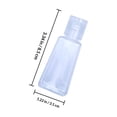 thumbnail image 2 of BESTYASH 40Ud Vacías Transparentes Reutilizables Para Cosméticos Con Dosificador Para Viaje, 2 of 8