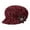 Red, variant on PMVFHDE Women Retro Classic Visor Cap Beret Hats With Flower Buckle For Woman Ladies Daily Casual GY1