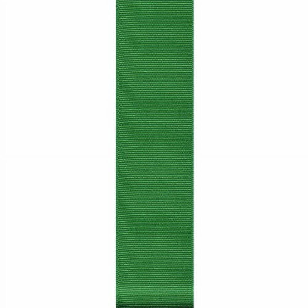 (4 pack) Offray Ribbon, Emerald Green 3/8 inch Grosgrain Polyester Ribbon, 18 feet