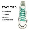 thumbnail image 4 of 3pair 3/8" Double Layer Flat Athletic Shoe Laces Strings for Sneakers 24-72 Inch, 4 of 9
