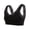 Black, variant on Sngxgn Women's Sports Bras High Impact Running Bra Workout Tops Wirefree Compression Pads(A,A)
