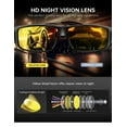 thumbnail image 2 of KALIYADI Night Driving Glasses for Men Women, Night Vision Glasses Fit Over Glasses Sunglasses Anti Glare Polarized HD, 2 of 7