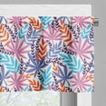 thumbnail image 3 of Ambesonne Forest Valance Pack of 2, Colorful Leaf Nature Pattern, 54"X12", Multicolor, 3 of 5