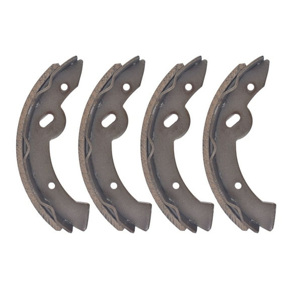 Brake Shoe Set 2 WD Both Wheels Replacement for Chuck Wagon Subs 16279 Replaces 2-11170/2-11166 Rear Brake Shoe (bronze)