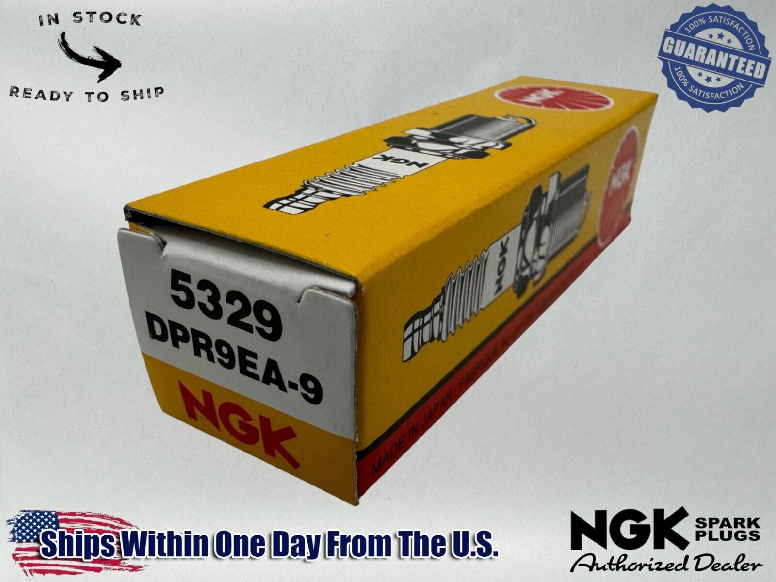 NGK (5531) Standard Spark Plug, DPR6EA-9 - Walmart.com