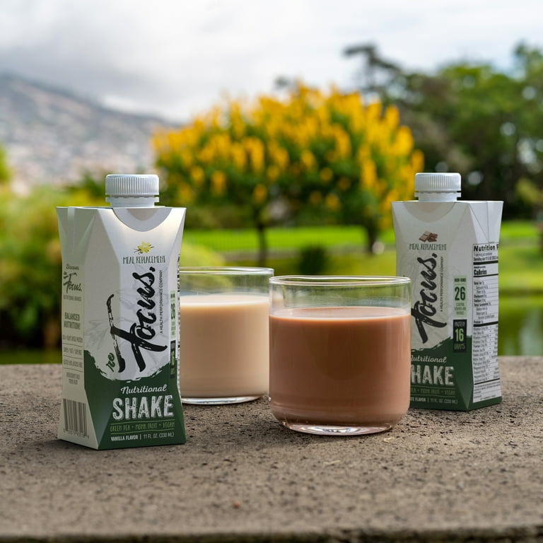 reFOCUS Vanilla Plant Based Meal Replacement Nutritional Shake 11