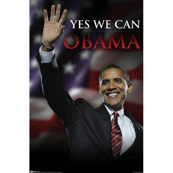 President Barack Obama Wall Poster, 22.375" x 34"