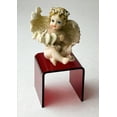 thumbnail image 6 of T'z Tagz 4x7x4.5 Inch Transparent Red Acrylic Riser Display Stands New 2 Pack, 6 of 6