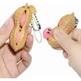 thumbnail image 5 of juguetes antiestrés con divertidas expresiones faciales, ideal para niños y adultos, ideal para aliviar el estrés y la ansiedad. Colgantes de soja con forma de guisante para aliviar el estrés., 5 of 5