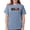 Blue Jean, variant on - Play Doh Stitched Logo T Shirt - Womens Comfort Colors® Shirt