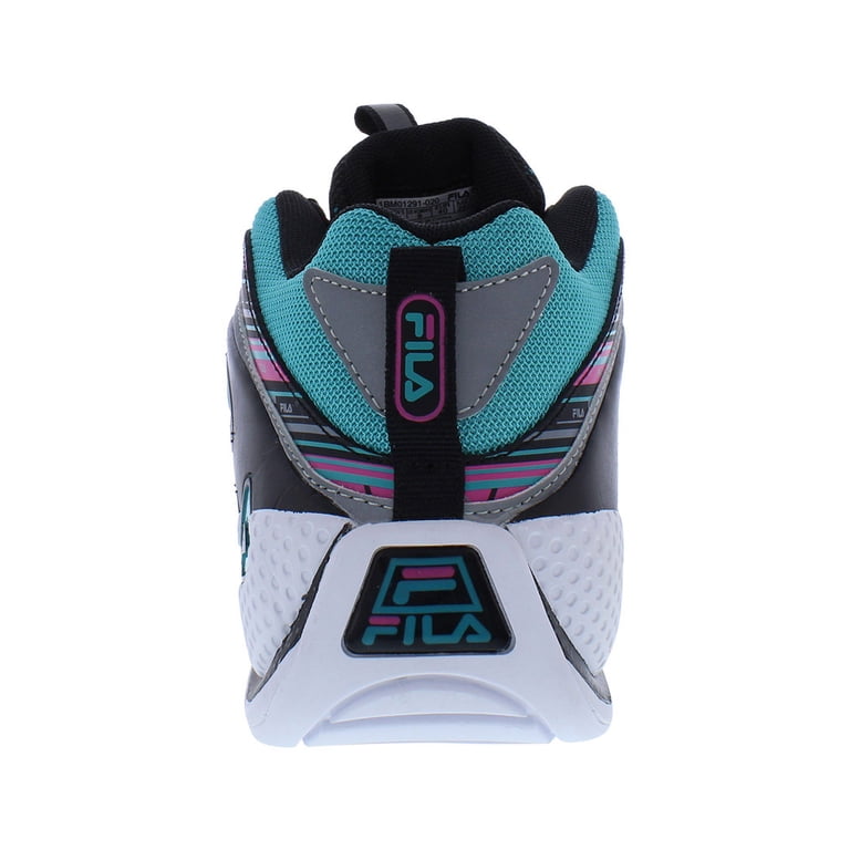 Grant Hill 3 FILA Black and Blue Athletic Sneakers.New. Fila Grant Hill 3 1BM01290-043 Mens Black Leather Athletic  main image 4