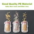 thumbnail image 4 of 3pcs Transparent Food Fresh,keeping Bag Bottle,Shaped Biscuits Snacks Storage Sealer Bags Zip,Lock Bag Red Color , perfect for daily commuting, work, school, travel, shopping & outdoor activities, 4 of 6