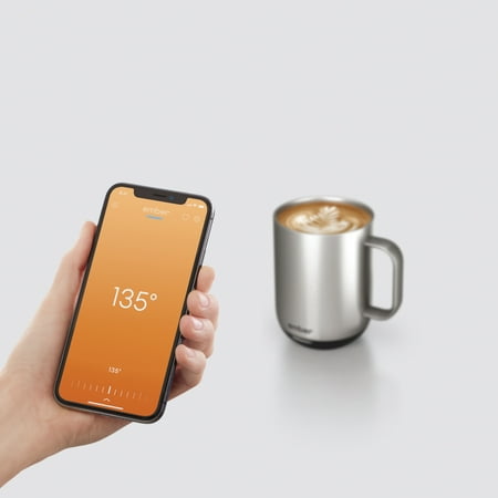 Ember - Temperature Control Smart Mug² - 10 oz - Stainless Steel