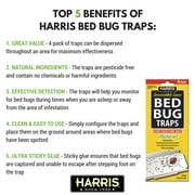 Harris Bed Bug Detector 4 Pk. Each Pack Qty: 4;
