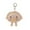 Beige, variant on Toy 1 Dumpling Keychain Handmade Cute Soft Stuffed Animal for Kids Adults Indoor Outdoor with Safe Construction and 3D Chinese Design