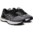 thumbnail image 1 of ASICS Chaussures de Course Gel-Nimbus 22 (D) pour Femmes, 11.5W, Blanc/noir, 1 of 5