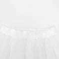 thumbnail image 4 of Girl's Tulle Midi Skirt A Line Elastic Waist Layered Mesh Skirt Lightweight Flowing Tutu Skirt for Daily Wear, 4 of 4