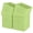 Green, variant on Resulzon 11" Collapsible Fabric Storage Cubes, 4 Foldable Cube Bins Closet Organizers with Handles for Closet Clothes, White