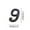 9, variant on Fasiaou 3 Inch Modern Metal House Numbers, Metal Letter, Black Door Number, Metal Mailbox Numbers and Letters, Metal House Address Letters and Numbers for Outside Signs (2)