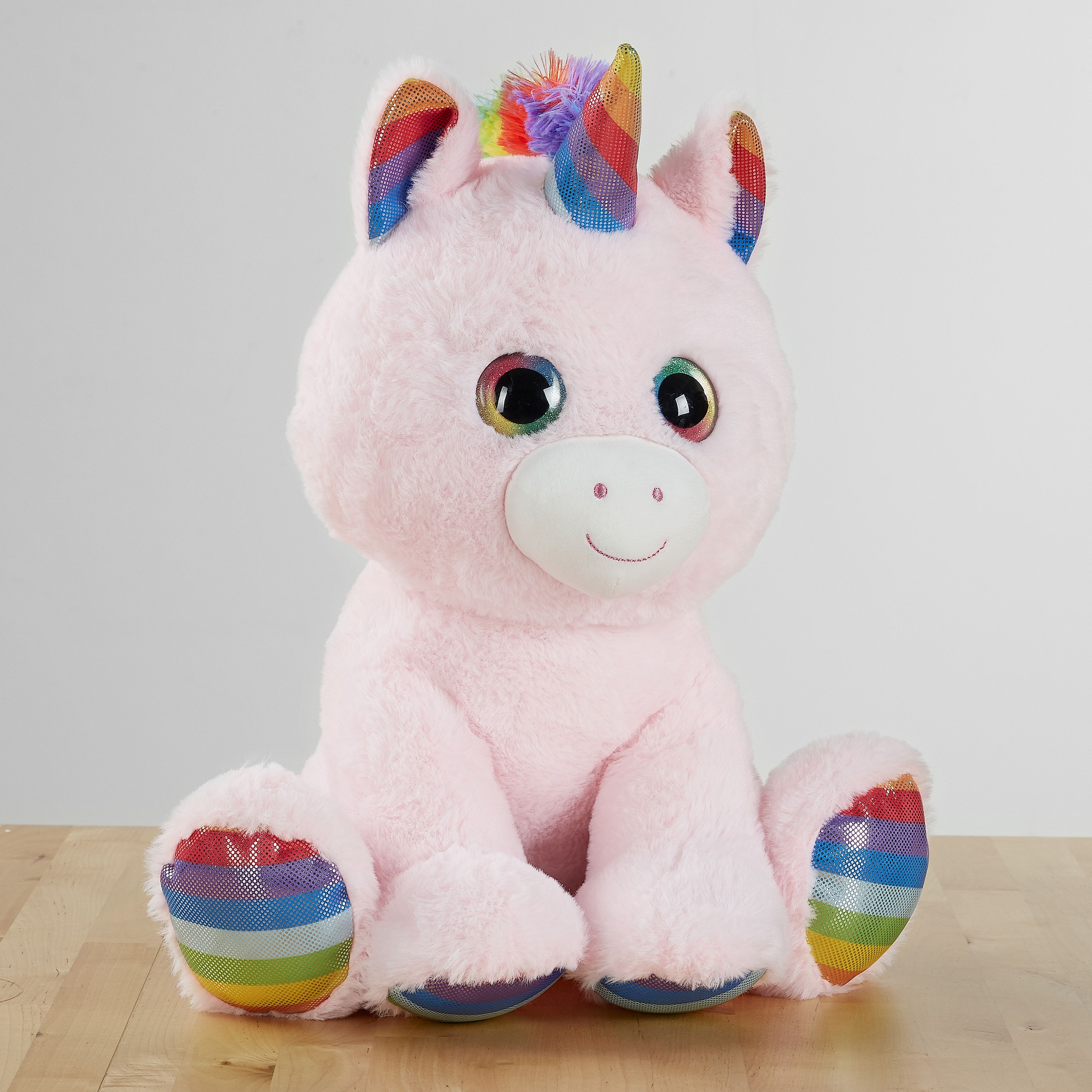 spark create imagine plush animal unicorn