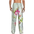 thumbnail image 3 of Fotbe Vintage Wood Background with Floral Men's Pajama Pants,Sleepwear Pants,Pj Bottoms Drawstring And Pockets-Medium, 3 of 9