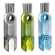 thumbnail image 1 of 3 uds 3 en 1 taza cepillo taza cubierta Gap cepillos botellas boca ranura depurador herramienta, 1 of 4