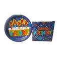 thumbnail image 1 of Greenbrier Happy Birthday Party Pack - 18 Plates and 20 Napkins, 1 of 3