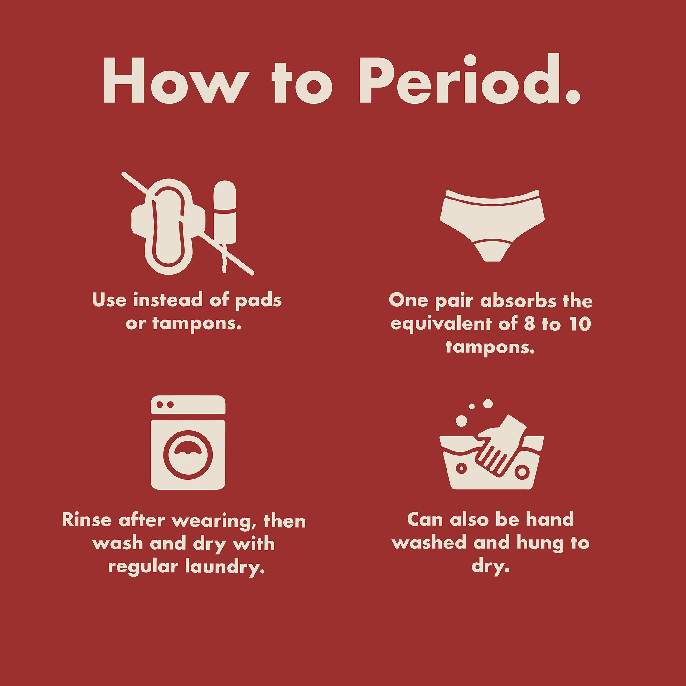 Period. By The Period Company. The Junior Boyshort Period. In Organic 