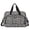 white, variant on Leopard Print Carry on Travel Duffle Bag, Large Capacity Weekender Overnight Bags for Women, Yoga & Gym Tote Bag with Adjustable Strap