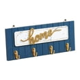 thumbnail image 1 of Wood Key Hook Holder Wall Hanging Organizer Rectangle Shape House Key Rack Hooks Coat Hanger Home Decoration Coat Wall Hook, 1 of 23