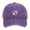 Purple, variant on ibiyuan Women Baseball Cap Women's Hats Unisex Baseball Hat with Embroidered Heart and Dog Design Adjustable Washed Dad Cap for Outdoor Travel