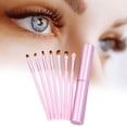 thumbnail image 2 of Juego De 7 Brochas De Maquillaje Para Ojos, Brochas De Belleza Para Mezclar Sombras De Ojos, Polvo Cosmético Vogacara CE008374-00, 2 of 6